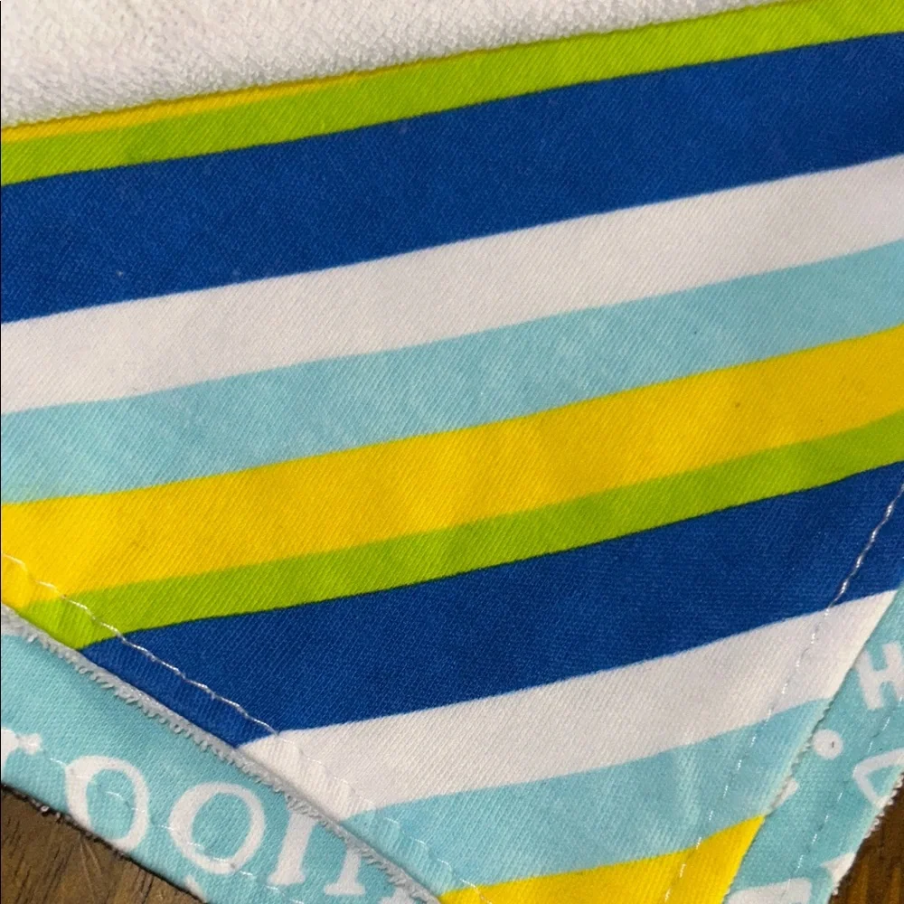 Luvable Friends Bandana Bibs - Blue, Red, Green